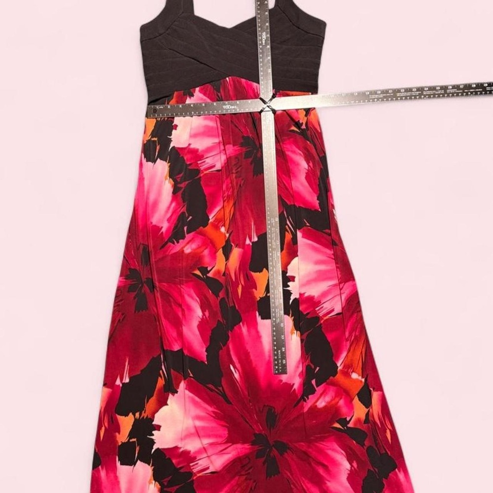 Intermission Black and pink floral maxi dress - Picture 5 of 6